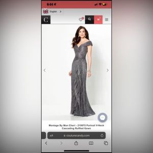 Designer Evening Gown